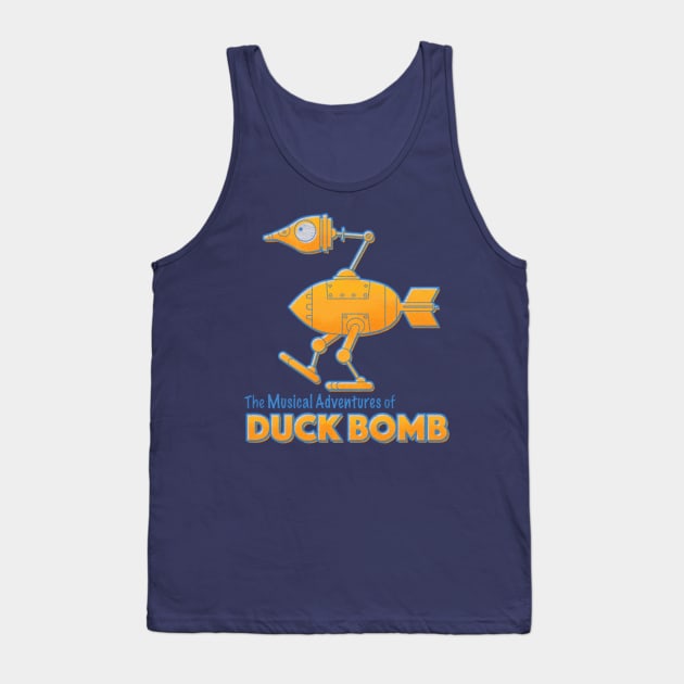 The Musical Adventures of Duck Bomb Tank Top by BrownWoodRobot